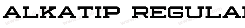 ALKATIP Regular字体转换 ALKATIP Regular字体转换